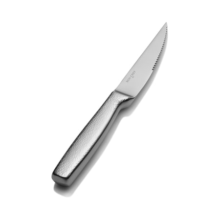 Bon Chef Scarlett, Gaucho Steak Knife, Hollow Handle, Mirror Finish, 13/0, 9.75" , set of 12 S3920